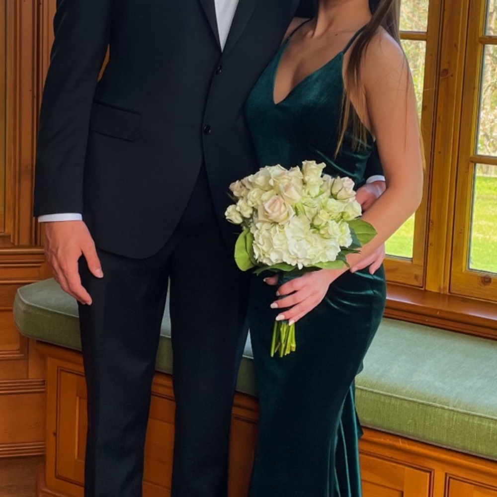 Green Prom dress